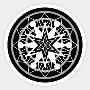 Star mandala Sticker